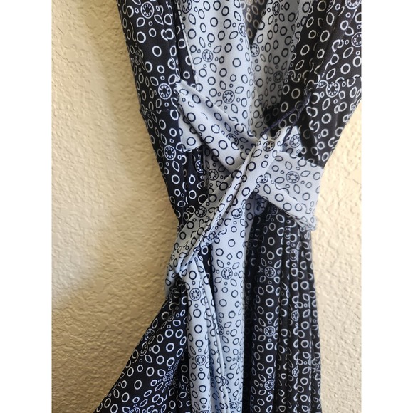 Motherhood Maternity Paisley Wrap Dress L - Picture 6 of 8